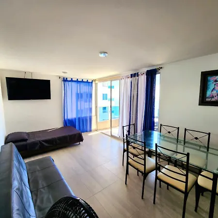 Apartamento Bonito Apartamento De Alcoba Con Excelente Vista Al Mar